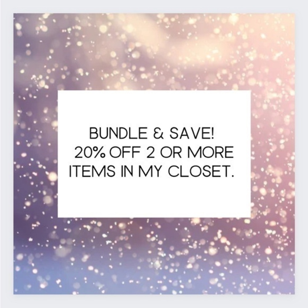Bundle & Save! 2 or more items 20% off!